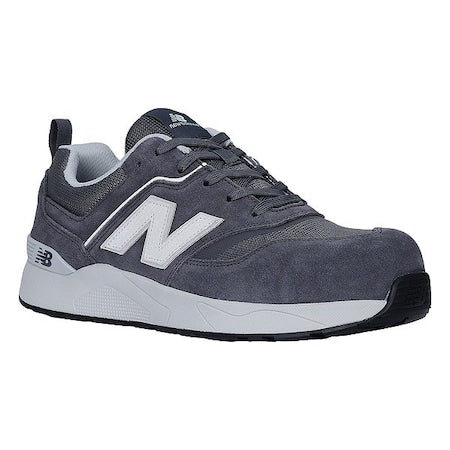 Men's Athletic Shoe, Gray, White, 12, MUELEHGW
