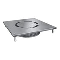 Grate, Silver, Square, 4-3/8 in L