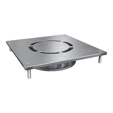 Grate, Silver, Square, 4-3/8 in L
