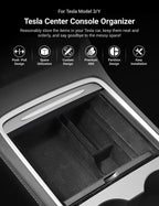 TESERY Center Console Tray for Model 3 & Model Y & Model YL