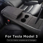 Alcantara Central Control Panel Sticker for Tesla Model 3 (17-20)
