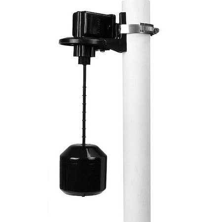 Float Switch, 20 ft, PVC, 230V AC