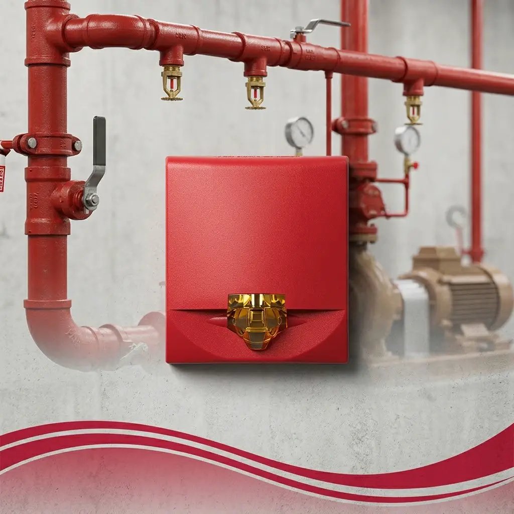 Kidde Strobe Red Alert Amber Lens Reliable Fire Safety Signal