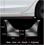 Clear Paint Protective Film kits for Tesla Model 3 / Model Y