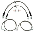 Complete Stainless Front Brake Line Replacement Kit For 92-95 Honda Civic EG