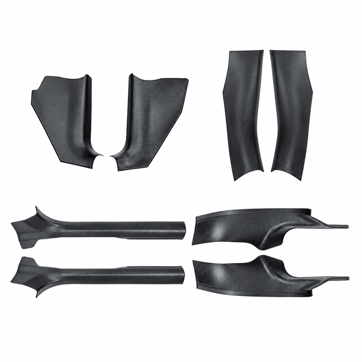 Complete Interior Door Sill Protection Kit for Model Y Juniper | TESERY