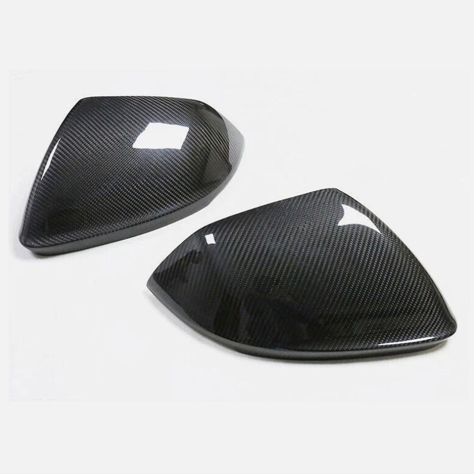 Dry Carbon Fiber Mirror Cover Caps for 18-24 Urus Q8 SQ8 RSQ8