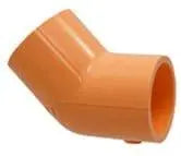 BlazeMaster V5006-007 CPVC 45 Degree Elbow Fitting for Fire Protection Systems