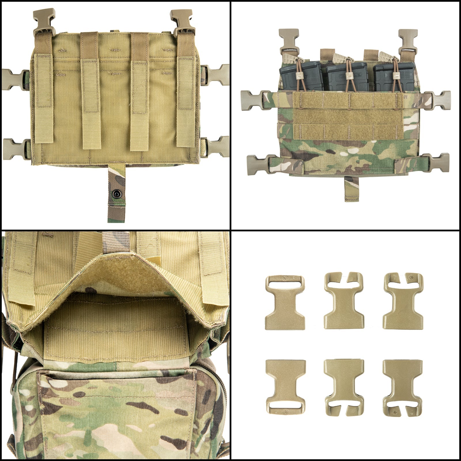Crye Precision R-Series M4 Jump Flap - All Colors - Made in USA (Like-New)