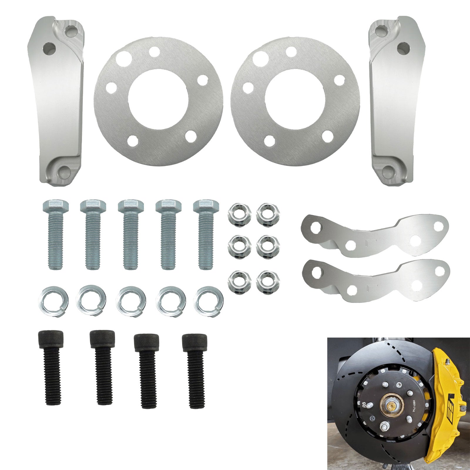 CTS-V Brake Caliper Adapter Kit for MK4 Supra/SC Chassis SC300 SC400