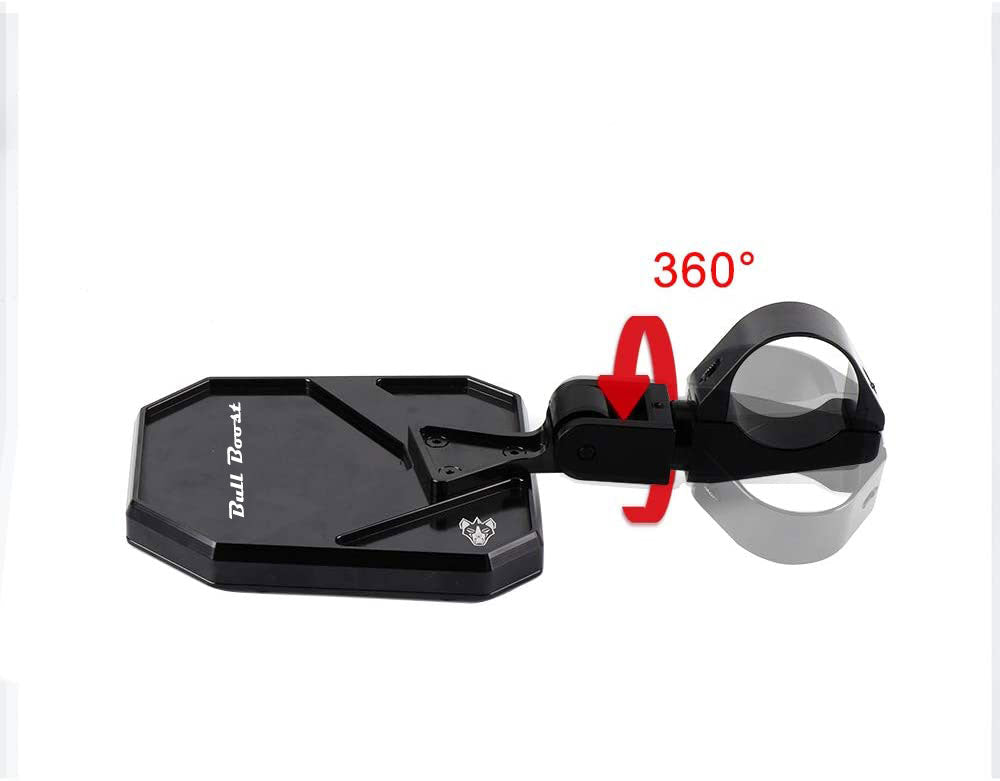 BILLET Rear Racing Side Mirrors For Can Am Maverick X3 Max Turbo R 2017-2023