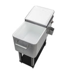 Yescom 80QT Beverage Cooler Cart on Wheels Drinks Storage
