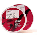 Reclosable Fastener, Acrylic Adhesive, 75 ft, 1 in W, White