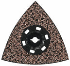 BOSCH OSM450CR2 StarlockMax® Oscillating Multi-Tool Carbide 20 Grit Delta Sanding Pad
