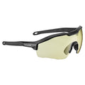 MY6, Safety Glasses, Anti-Fog, Scratch-Resistant, Amber Lens, Black Frame, Half-Frame
