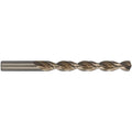 Q-Cobalt 135 Degree Wide Land Parabolic Jobber Length Drill Cleveland 2075 Straw HSS-CO 8% RHS/RHC 31/64