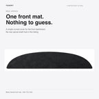 Dashboard Blackout Mat for Model 3/Y Anti-Glare Flannel Dash Cover