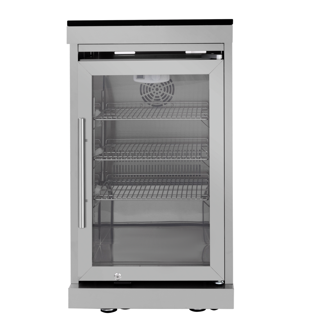 104" 4-Burner 72,000 BTU Silver Outdoor Kitchen Island Grill  with Storage Cabinets & Drawers