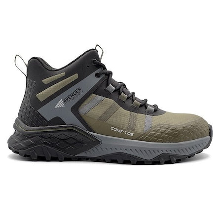 AthleticHigh-TopShoe,Grn,Men's,13,6E,PR