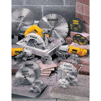DEWALT DW4701 Diamond Blade, Dry or Wet Cutting, Continuous Rim, 7/8-Inch Arbor, 4-1/2-Inch