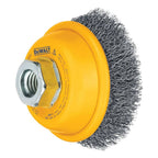 DEWALT DW4910S 3" x 5/8"-11 Knotted Wire Cup Brush