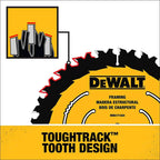 DEWALT DWA171424 7-1/4-Inch 24-Tooth Circular Saw Blade