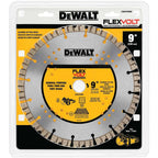 DEWALT DWAFV8900 9" FLEXVOLT Diamond Cutting Wheel
