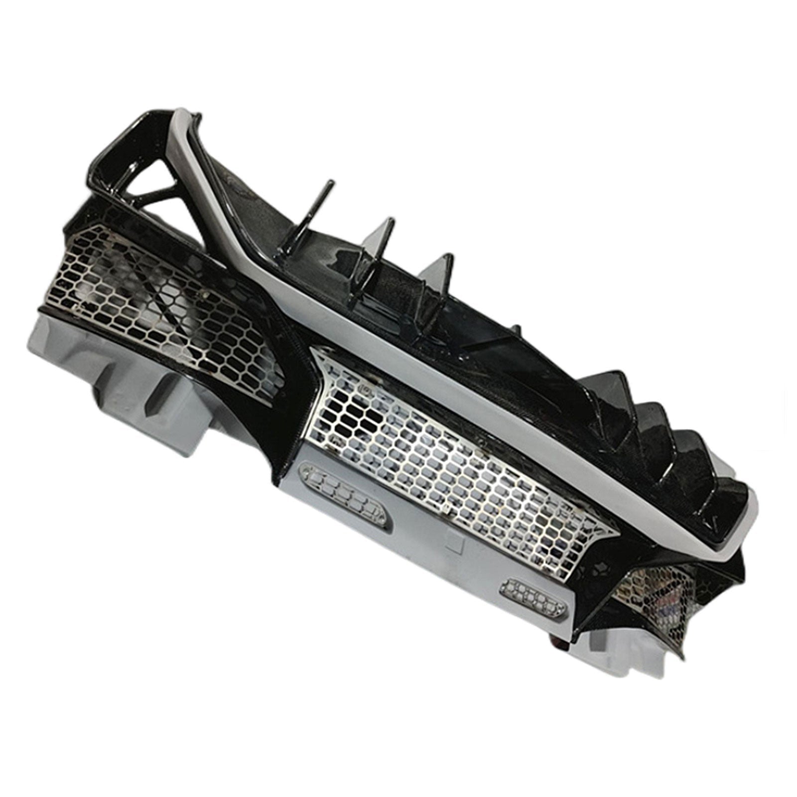 SV Style Semi Carbon Fiber Rear Bumper for Lamborghini Aventador LP700 LP720 LP750