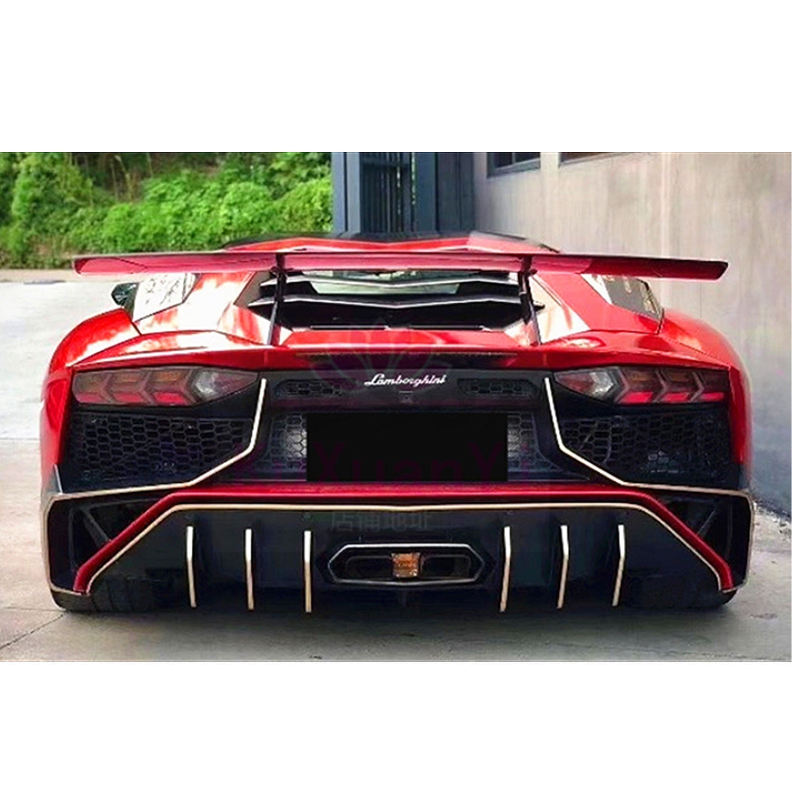 SV Style Partial Dry Carbon Fiber Body Kit for Lamborghini Aventador LP700 LP720