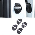 Real Dry Carbon Fiber Door Lock Cover for Tesla Model 3 & Model Y & Model YL