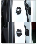 Real Dry Carbon Fiber Door Lock Cover for Tesla Model 3 & Model Y & Model YL