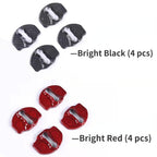 Real Dry Carbon Fiber Door Lock Cover for Tesla Model 3 & Model Y & Model YL