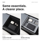 Double-Layer Center Armrest Storage Box for Model 3 Highland/Y Juniper | 3 Colors
