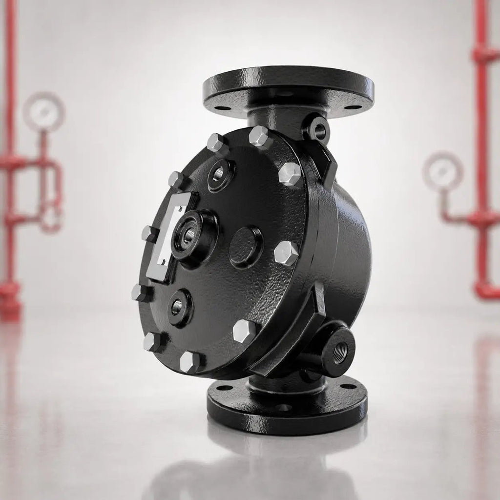 Viking J-2 Halar Coated Flow Control Valve for Fire Systems.