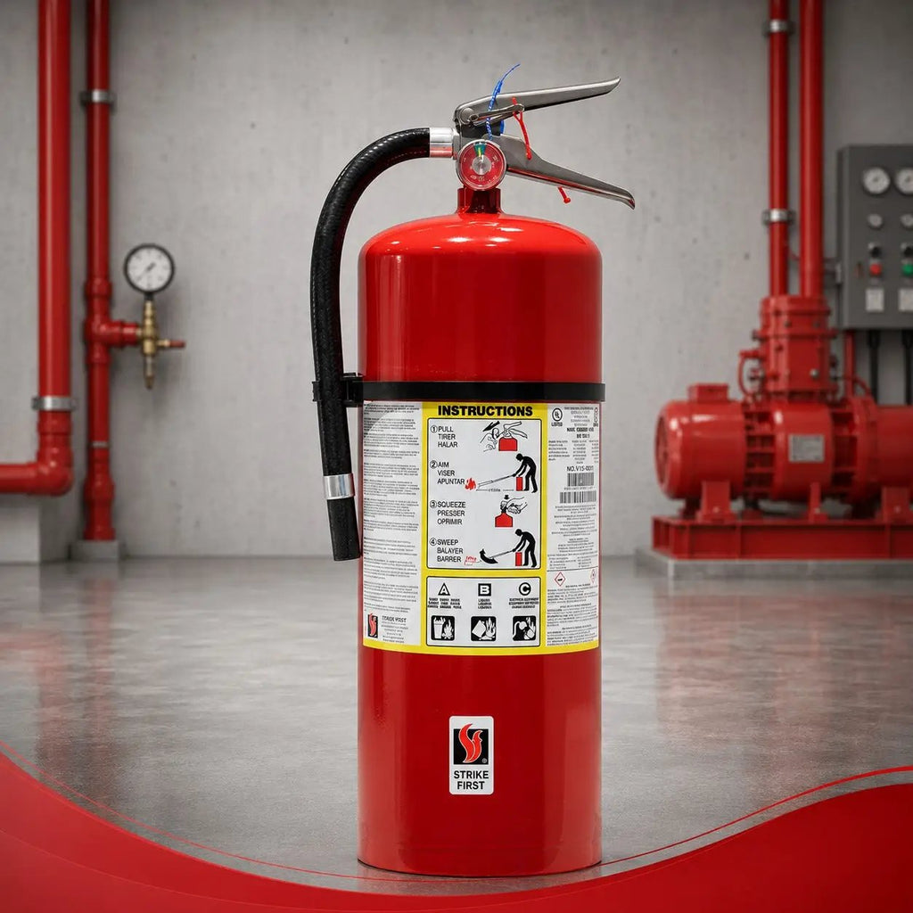 20 LB ABC 10A120BC Fire Extinguisher With Bracket