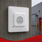 Kidde Outdoor Fire Horn White Weather-Resistant High Volume