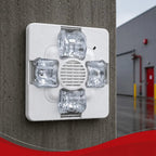 Kidde Outdoor Horn Strobe 15-30 Cd White Fire Safety Alert