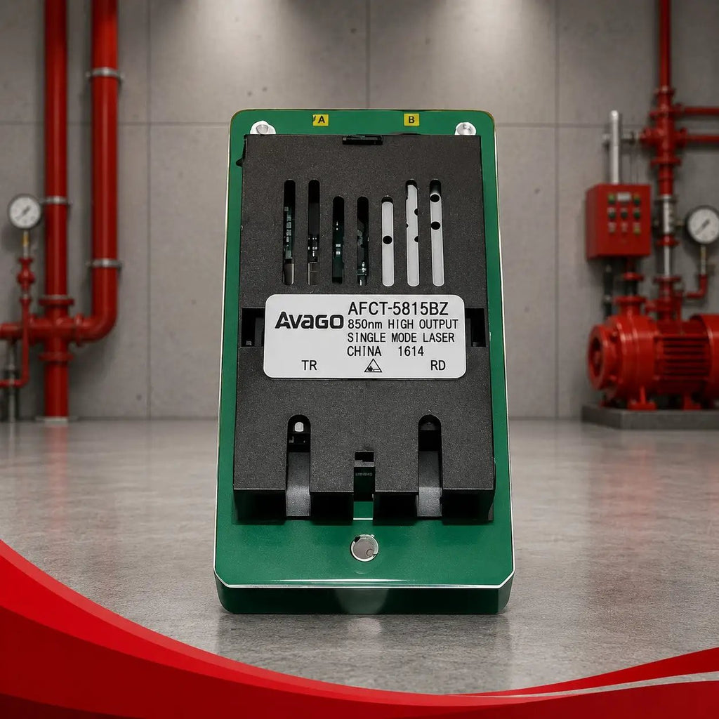 Kidde High Output Single Mode Fiber Optic Transceiver for Fire Safety