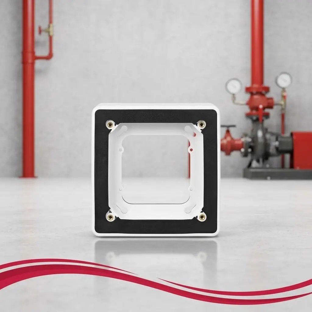Kidde Flush Surface Mounting Adapter White UL/FM Approved