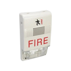 Kidde Fire Alarm Chime Strobe 24VDC Wall Mount UL/FM Approved Safety System for Commercial Use