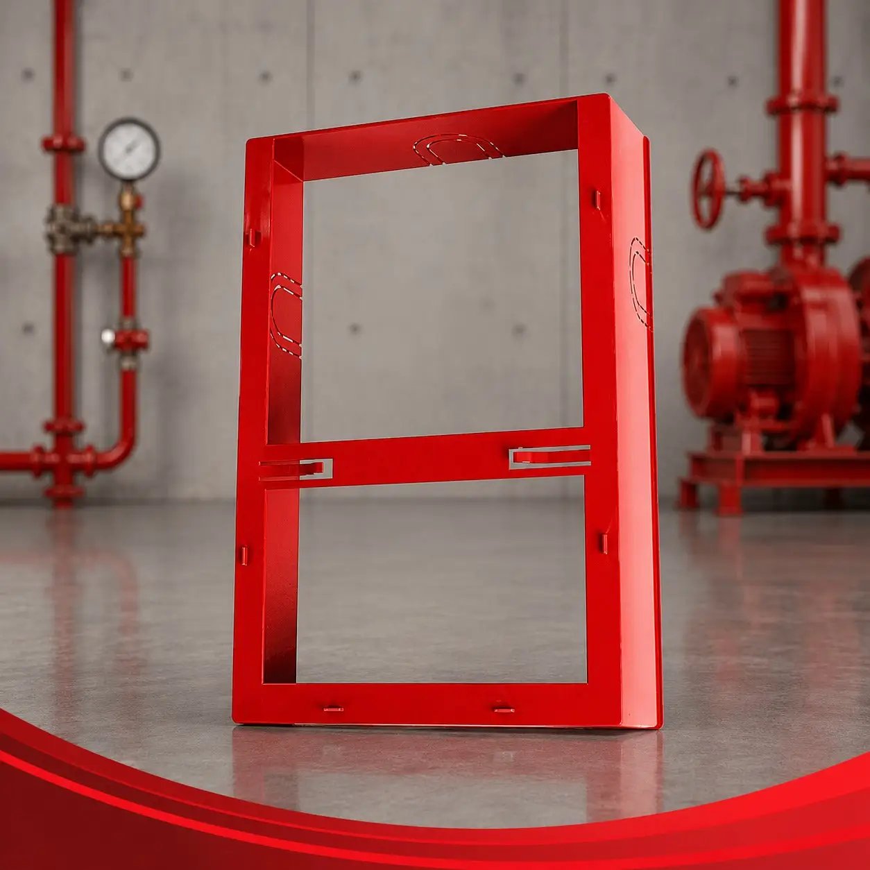 Kidde Genesis WG4 Surface Skirt Red Durable Fire Protection Gear for Safety Systems