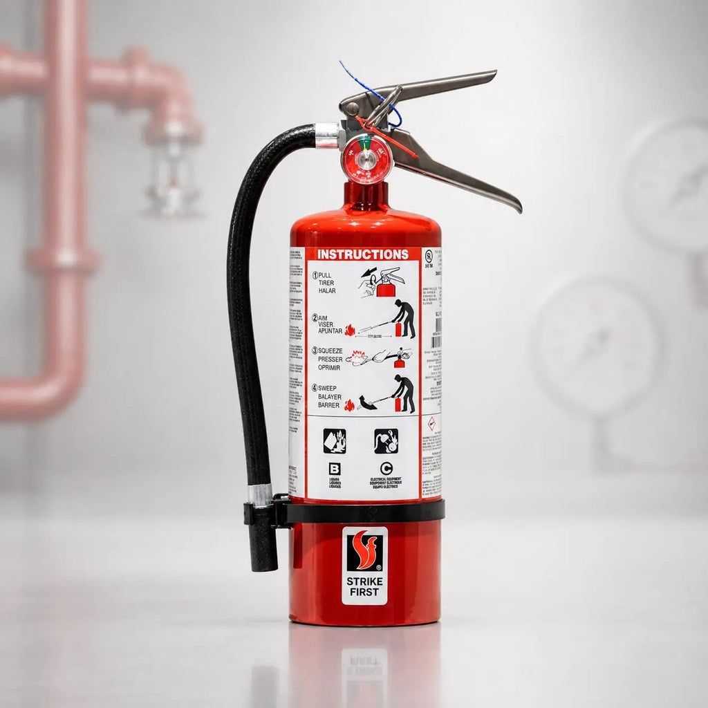 5 lb BC 10BC Fire Extinguisher with Vehicle Bracket