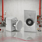 Kidde Semi-Flush Door Holder 24-120V for Fire Safety Compliance
