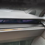 Dry Carbon Fiber Dashboard Panel Overlay for Model S/X 2021+ | 3 Finishes | UV Protected | Peel & Stick
