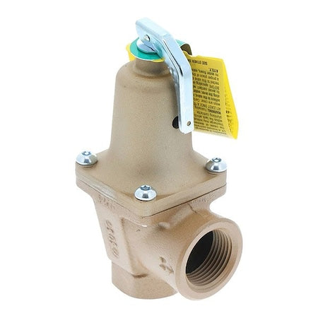Boiler Pressure Relief Valve,Iron,50 psi