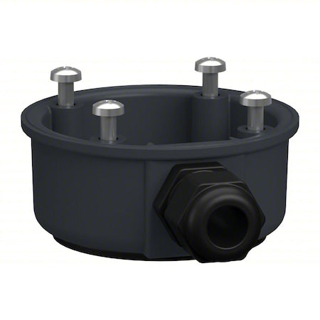 Tower Light Adapter,2 5/8 in dia.,Gray