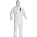 BrethParti Hood Covall REFLEX ZipFnt ElasWrisAnk WHT XL 24/C