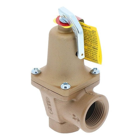 Boiler Pressure Relief Valve,Iron,30 psi