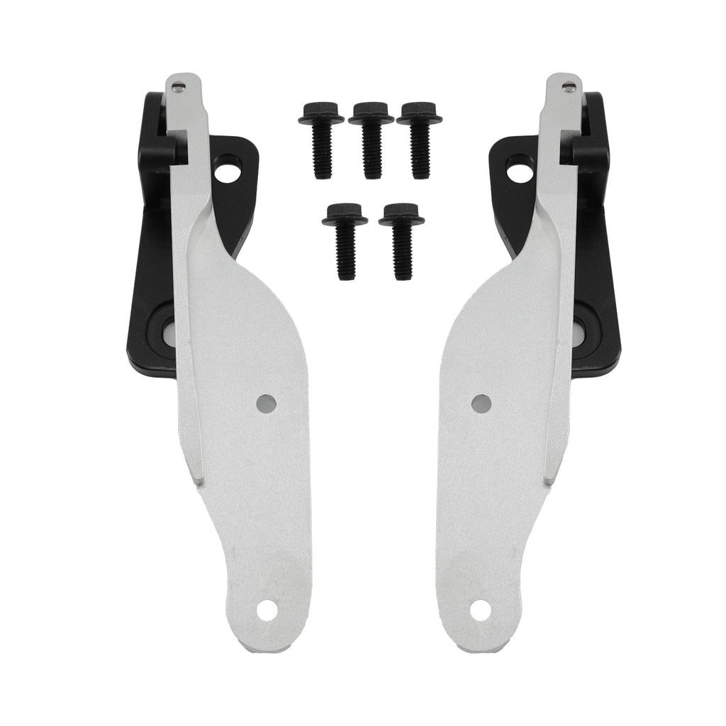 Billet Aluminum Quick Hood Hinge Release Latch For Honda Civic CRX 88-91 EF