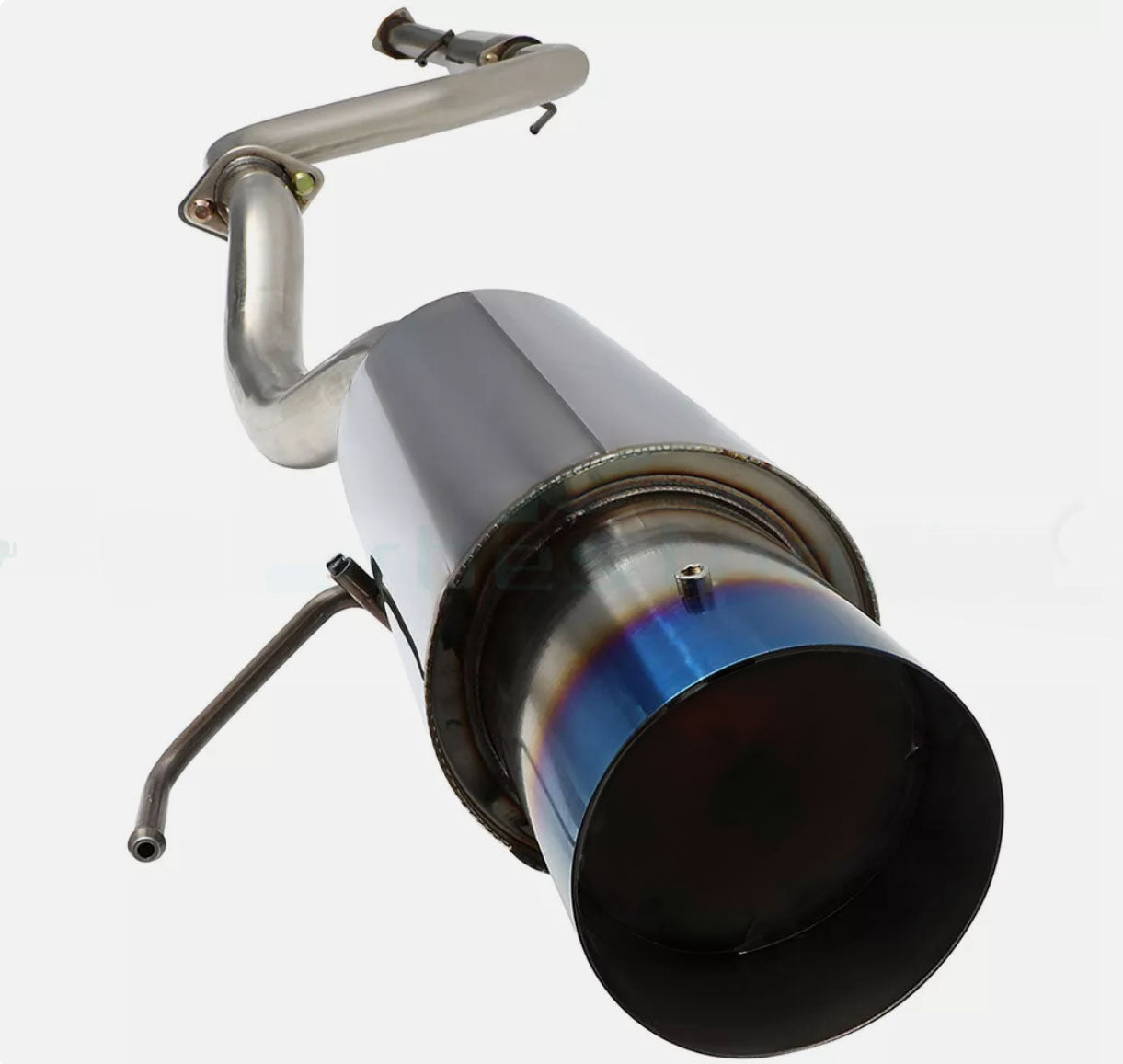 4.5” Stainless Steel Catback Exhaust Muffler For Honda Civic Hatch 76mm 92-95 EG